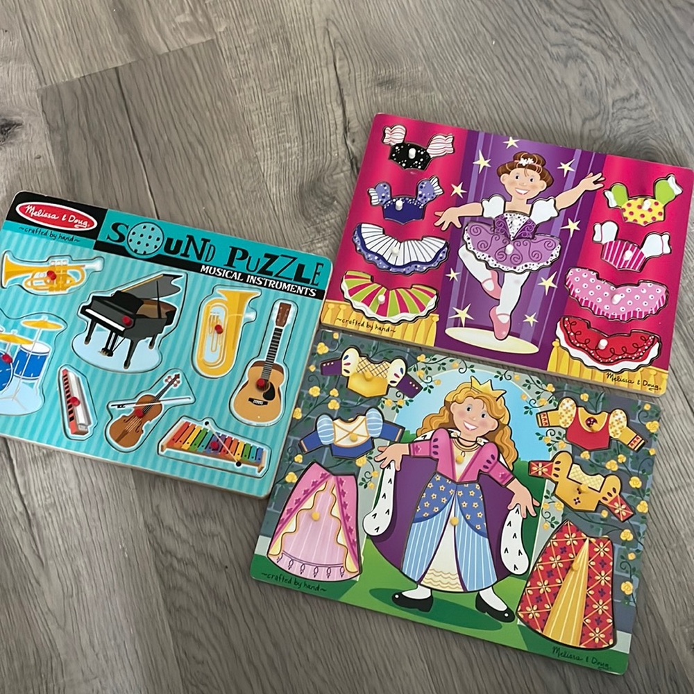 Melissa and Doug puzzles